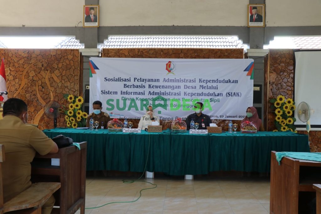 Pemkab Bojonegoro Canangkan Layanan Kependudukan Berbasis Desa