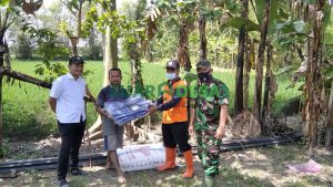 Tangani Tanggul Longsor, BPBD Bojonegoro Salurkan Bantuan