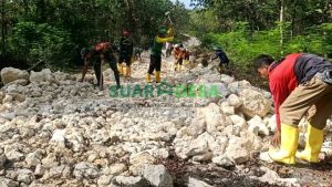 Bupati Blora Dukung TMMD Reguler Bangun Hutan Alas Malang
