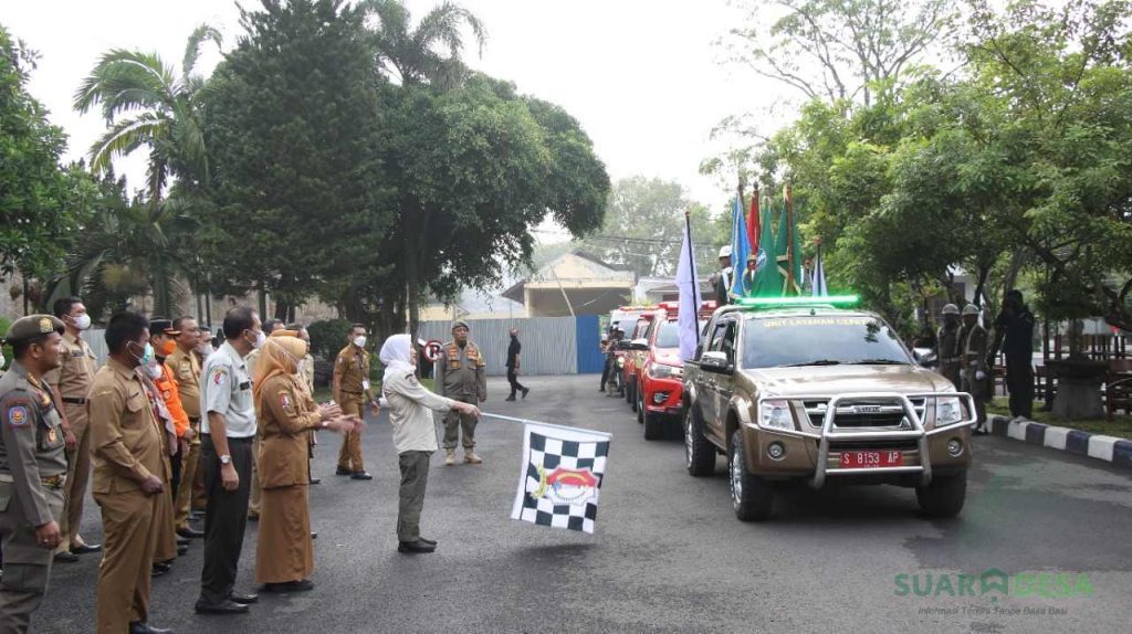 Bupati Bojonegoro Berangkatkan Kirab Pataka “Jer Basuki Mawa Beya” Menuju Tuban