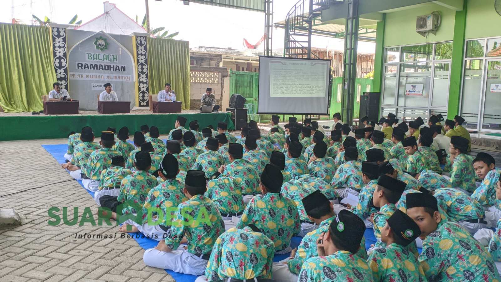 Penyuluhan Bahaya Bullying dan Pornografi di Ponpes Ar Ridwan Al Maliky