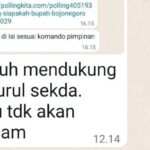 Nurul Azizah Kalah di Poling Bupati Bojonegoro Kemenag Intruksikan Group Disertai Ancaman