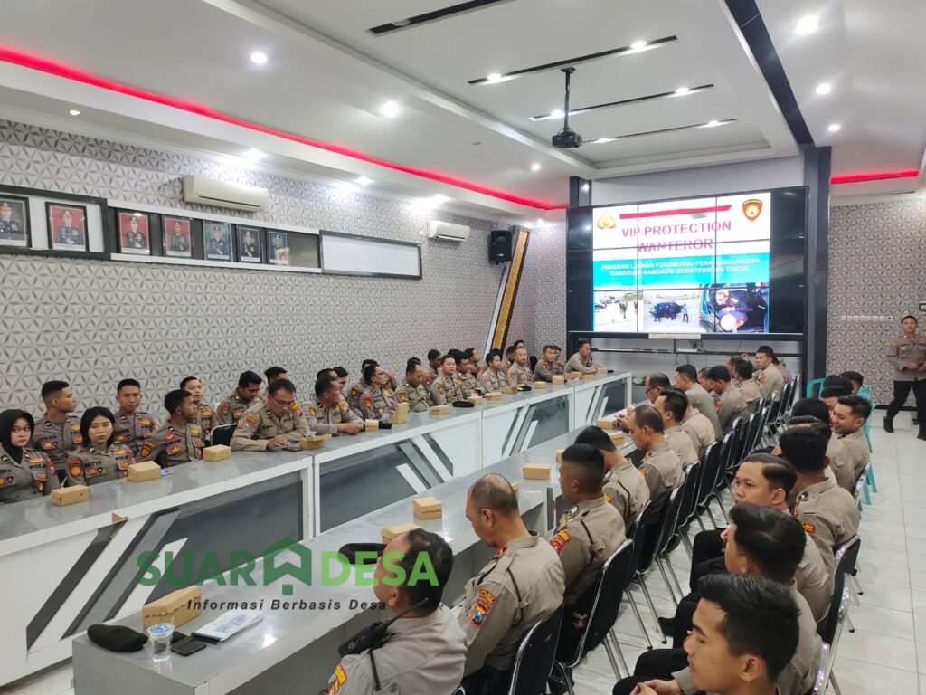 Polres Bojonegoro Gelar Pelatihan Fungsi Teknis Samapta