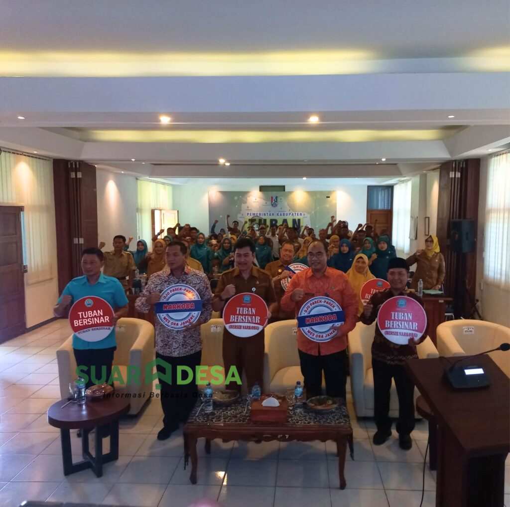 Kepala BNNP Jatim dan Bupati Tuban Ajak Masyarakat Perangi Narkoba