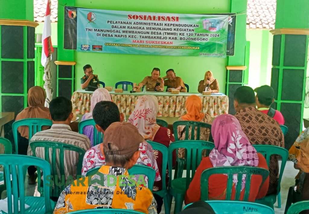 Sosialisasi Administrasi Kependudukan TMMD 120