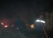 Kandang Sapi Hangus Terbakar Akibat Pembakaran Sampah