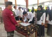 Kepala Desa Rayung Hadiri Pelantikan Pantarlih