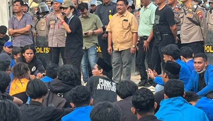 Sukur Priyanto Sebut Aksi Demo PMII Disusupi Oknum dari Luar Bojonegoro