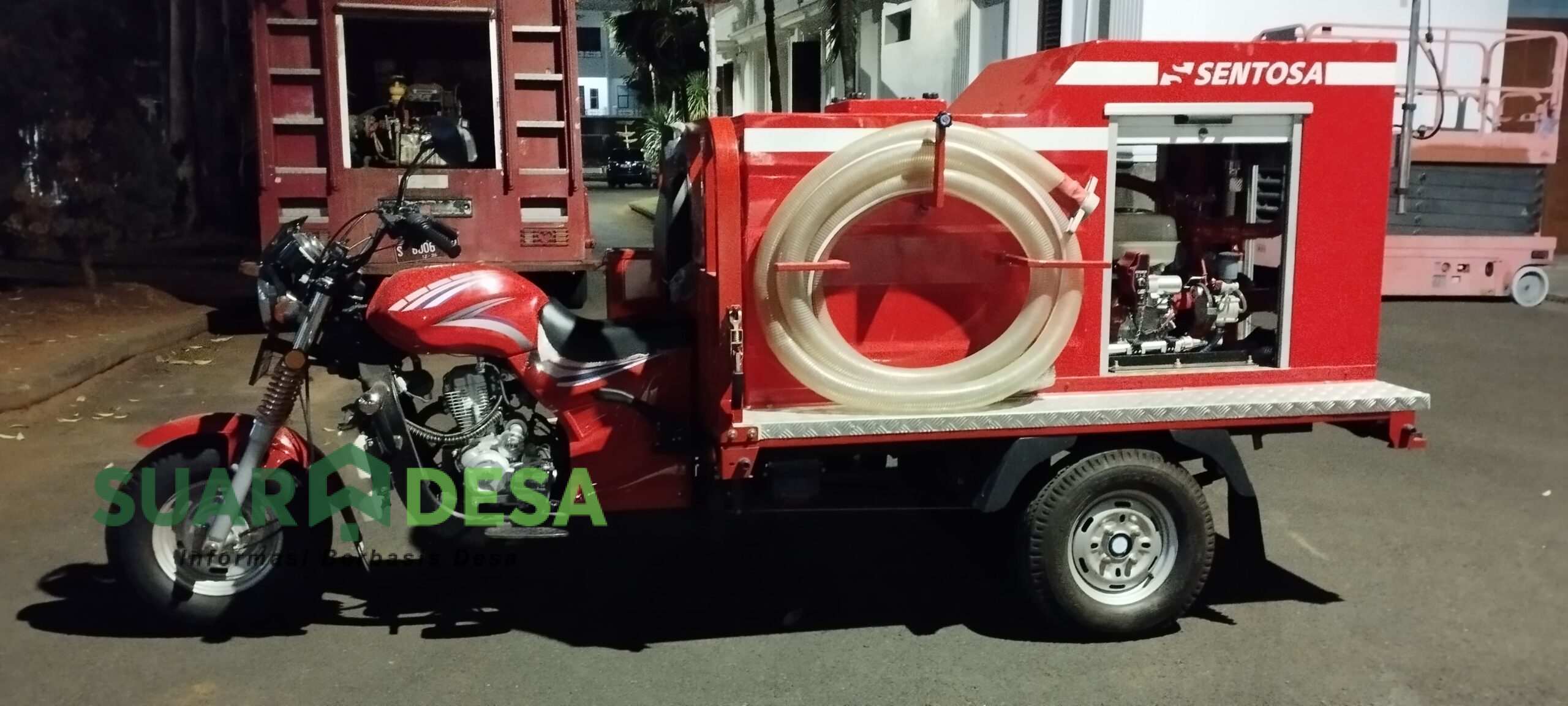 Tuban Luncurkan Dua Unit Mobil Pemadam Kebakaran Roda Tiga