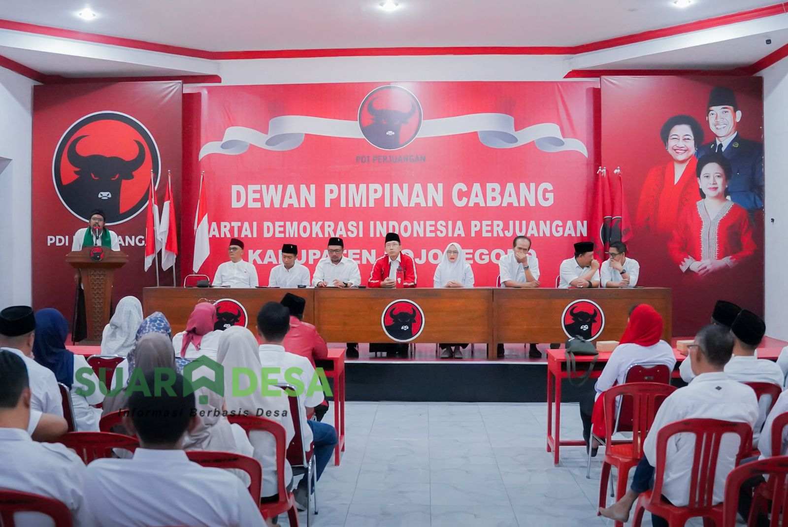 Teguh Haryono - Farida Hidayati Kukuhkan Tim Pemenangan Pilkada Bojonegoro 2024