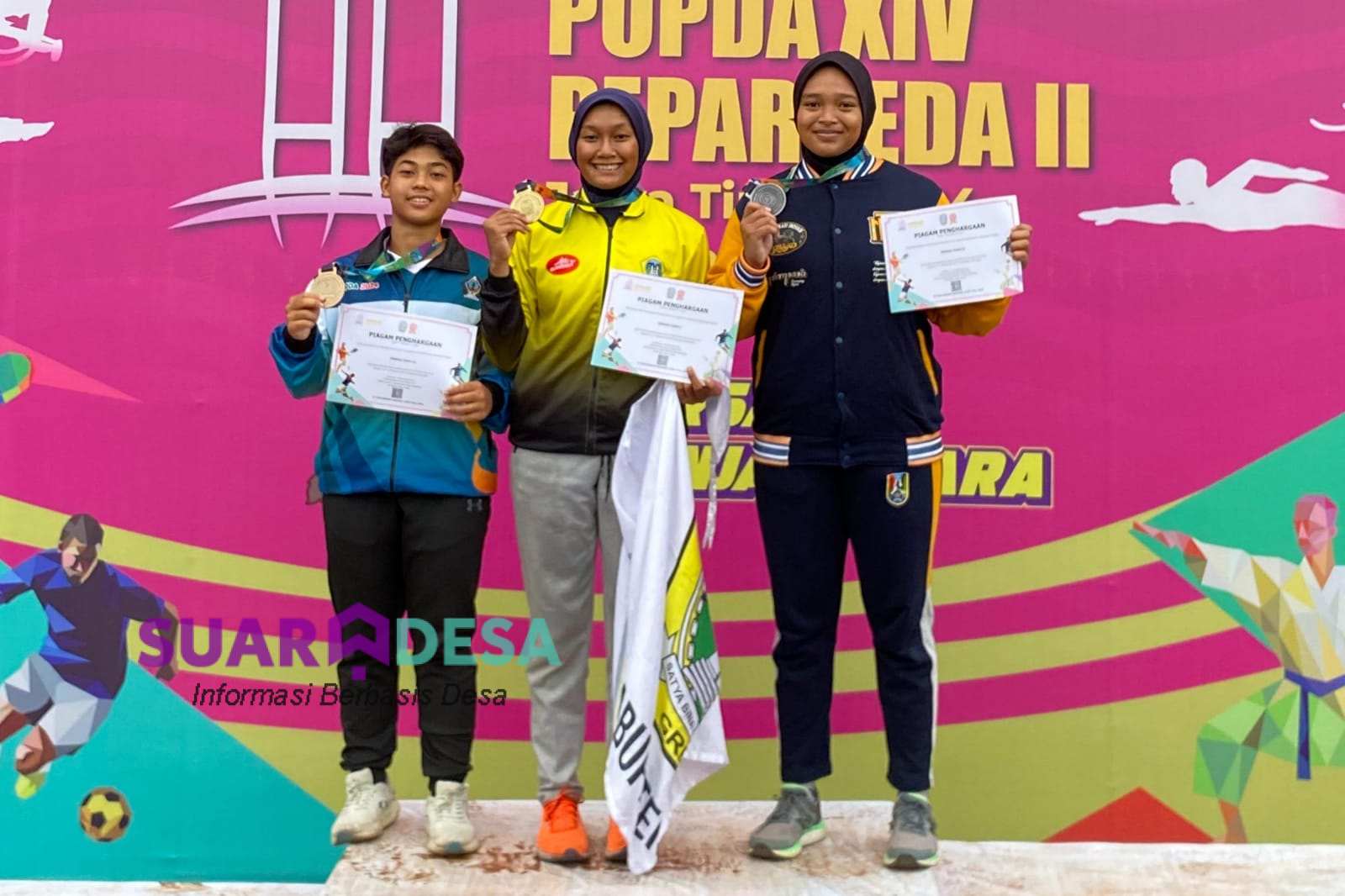 Tuban Tambah Koleksi Medali di Popda Jatim 2024, Makin Kokoh di Papan Atas