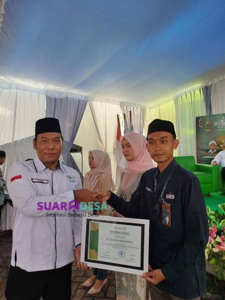 Lazisnu PCNU Tuban Gelar Santunan Yatim