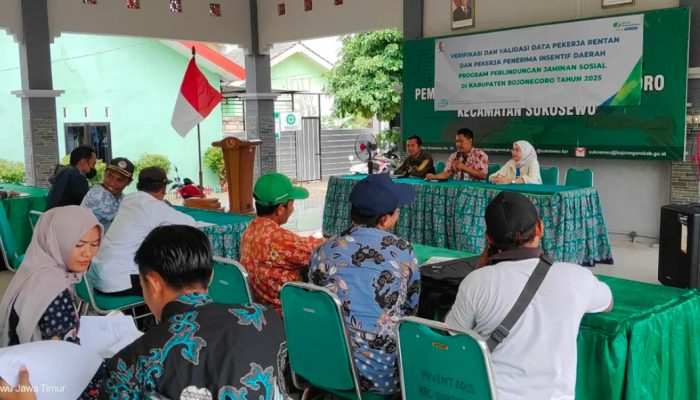 Pemkab Bojonegoro Data Pekerja Rentan, Marbot hingga Buruh Bakal Dapat Jaminan Sosial
