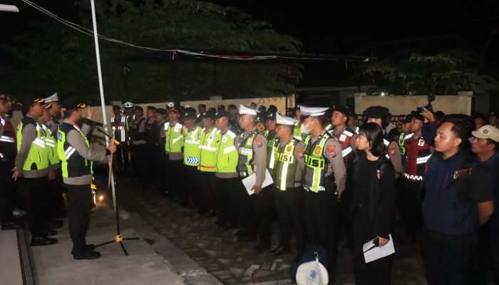 Polres Bojonegoro Kerahkan Personel Amankan Halal Bihalal Pencak Silat