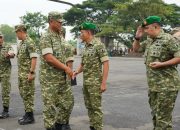 Dandim Bojonegoro Dampingi Wakil Panglima TNI Tinjau Pembangunan KDKMP dan Marshalling Area